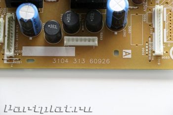 3104 313 60926 3104 328 49233 блок питания демонтирован телевизора Philips 32PFL7572D